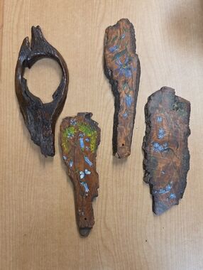 Assorted Wood Decor Pieces
